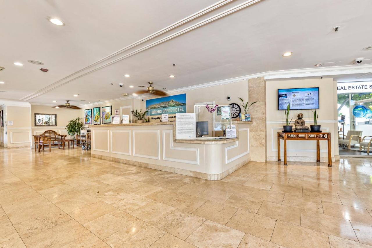 Inviting Waikiki Grand Hotel Room One Block To Beach! โฮโนลูลู ภายนอก รูปภาพ